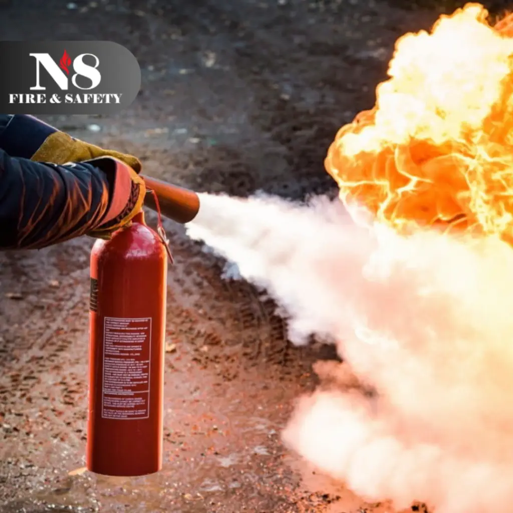 Fire Extinguisher Foam, Sign, Toxic Proof And Use Guide?